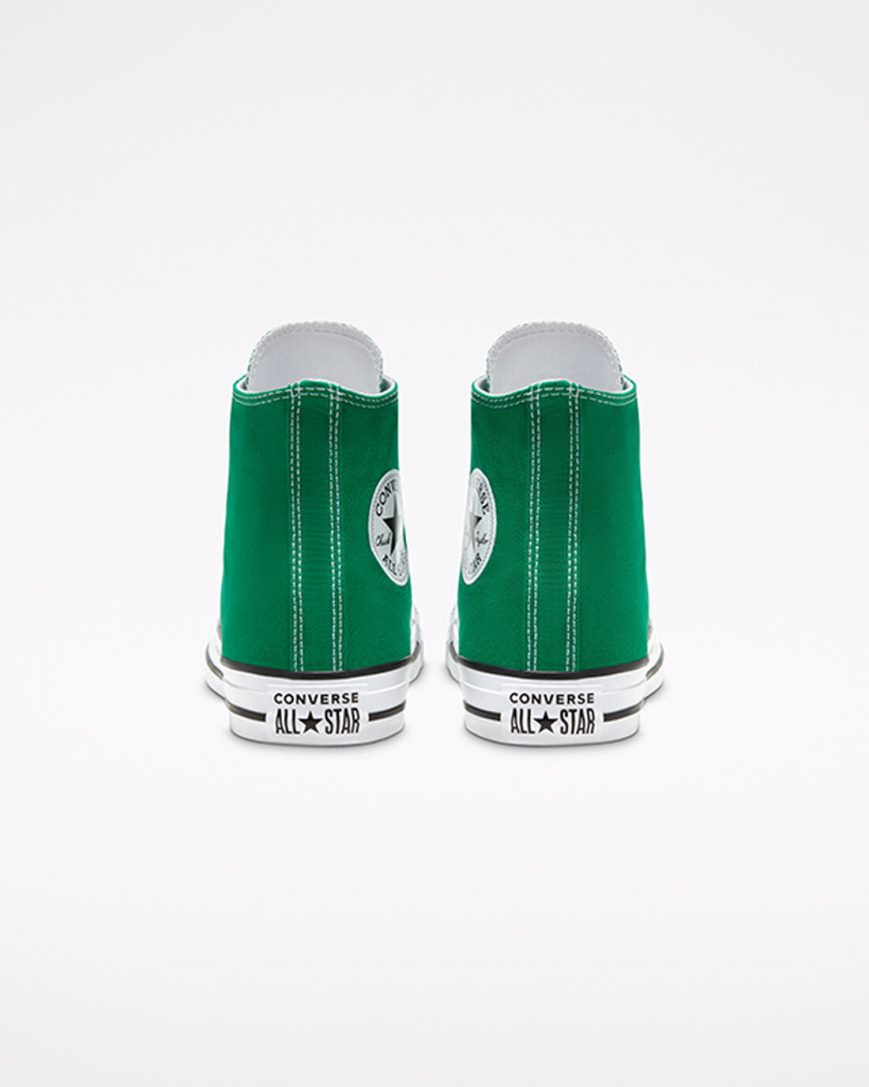 Women's Converse Chuck Taylor All Star Classic High Top Shoes Green / White | AU E6190I